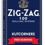 Zig Zag Free burning Blue Papers Kutcorners