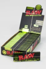 RAW Black Organic Hemp Rolling Paper - Image 2