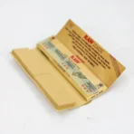 RAW Classic Connoisseur King Rolling Paper w/Tips - Image 2