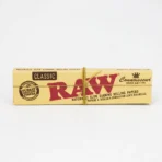 RAW Classic Connoisseur King Rolling Paper w/Tips - Image 3