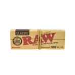 RAW | Classic Connoisseur Single wide Rolling Paper w/Tips - Image 2