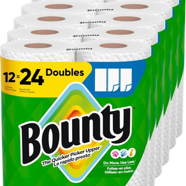 Bounty Paper Towels 24 Regular Rolls