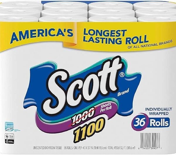 Towel paper Scott White Scent Unscented