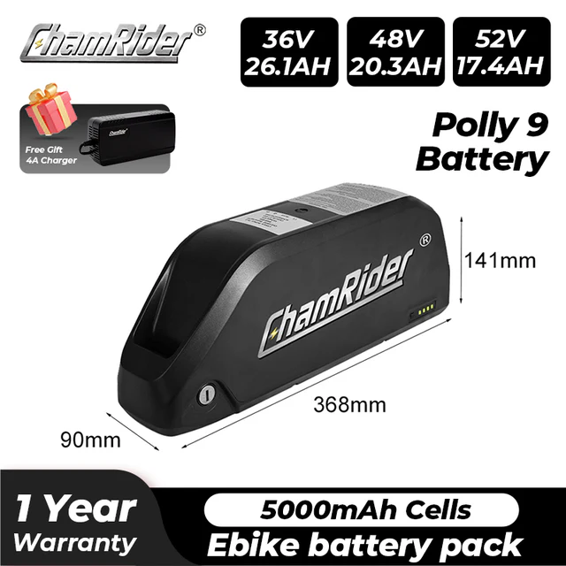 ChamRider Lithium E-bike battery