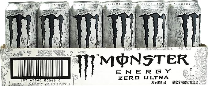 Monster Energy Drink Ultra Zero Sugar 500ml