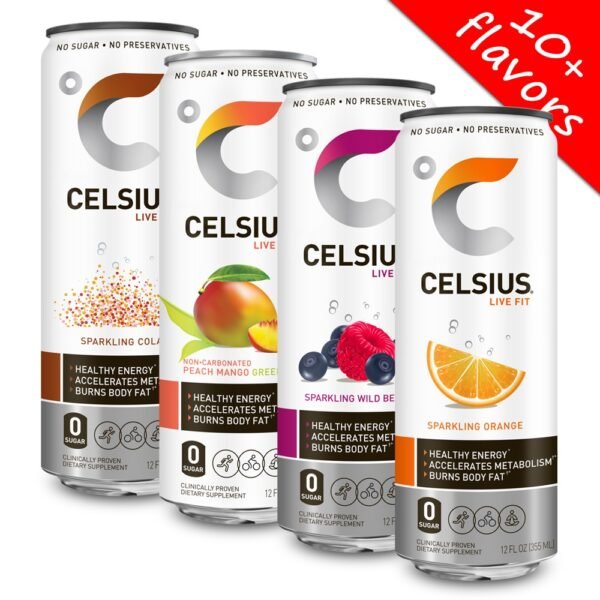 CELSIUS Sparkling Zero Sugar Energy Drink 355ml
